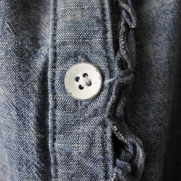 GAP chambray shirt size M - Picture 7 of 11